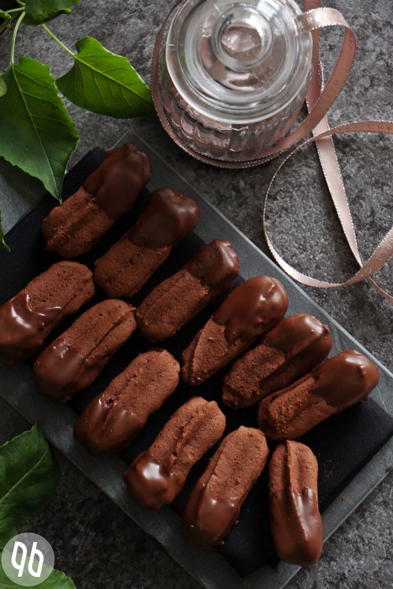 {Rezept} Gefüllte Nougatstangen mit winterlicher Schokolade/ Anzeige