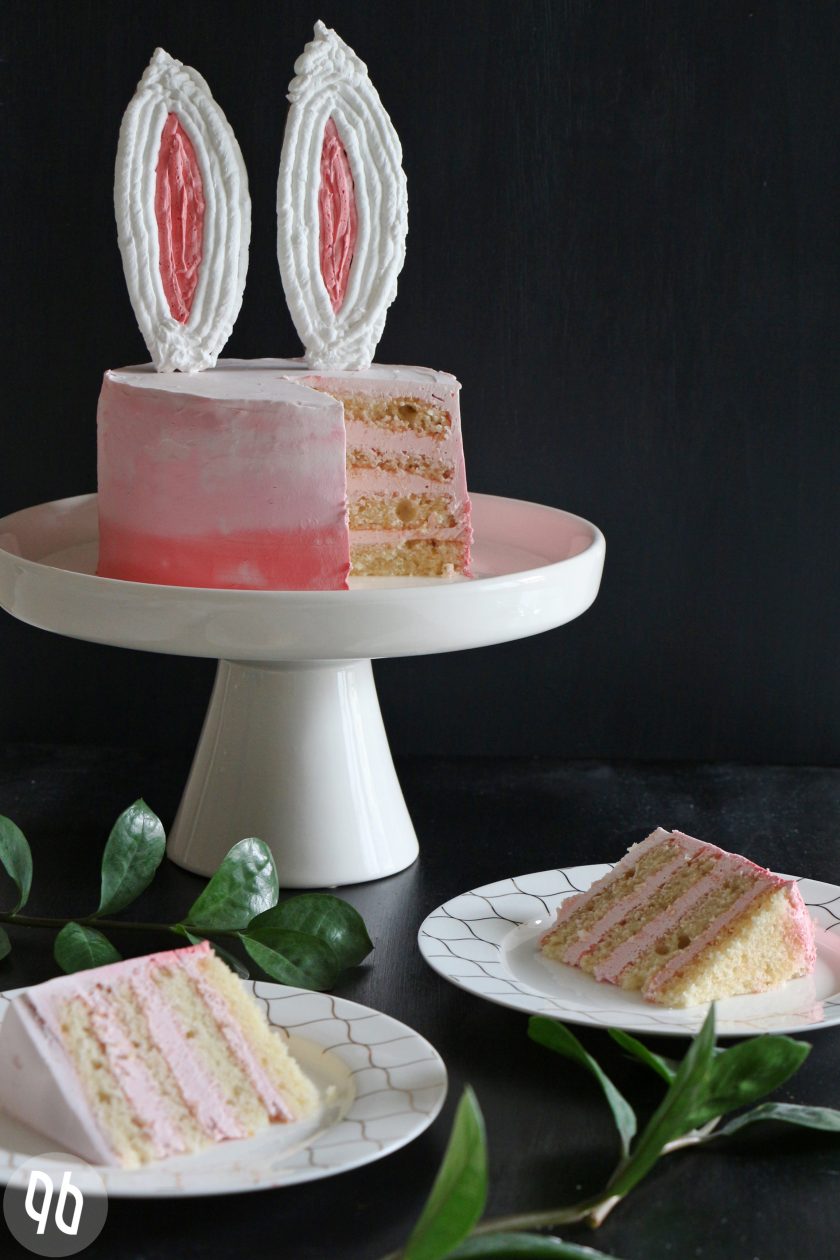 Ombre Bunny Cake 