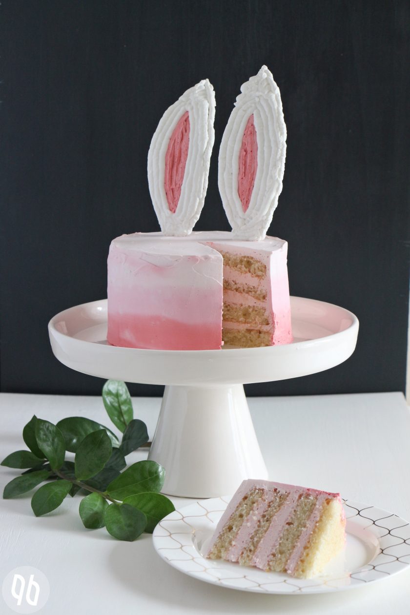 Ombre Bunny Cake 