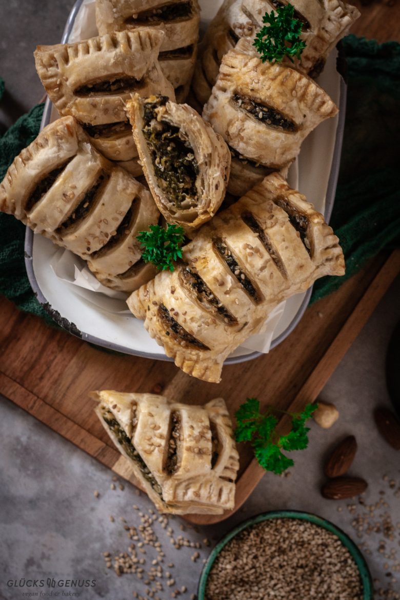 Spinattaschen - Rezepte Suchen