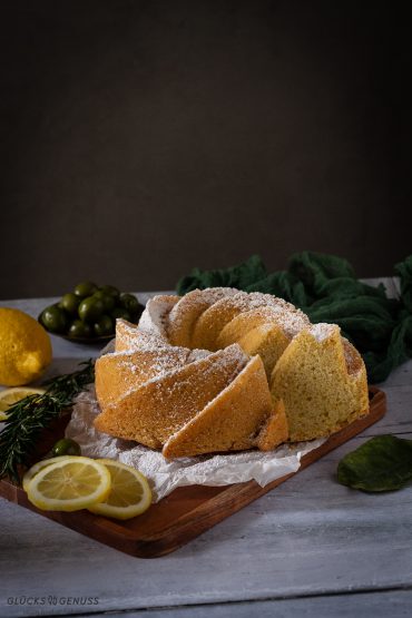 Zitronenkuchen mit Olivenöl